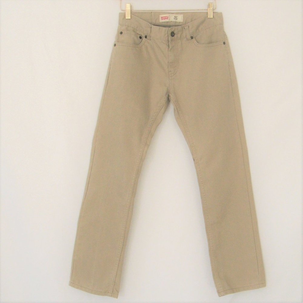 Boys Levi's 511 Slim Jeans Tag Size 14 27x27